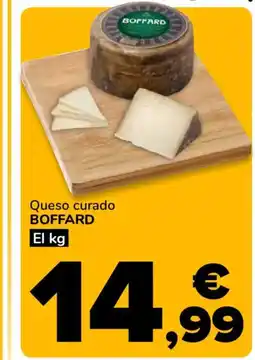 Supeco BOFFARD Queso curado oferta