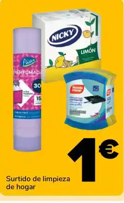 Supeco Surtido de limpieza de hogar oferta