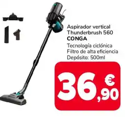 Supeco CONGA Aspirador vertical Thunderbrush 560 oferta