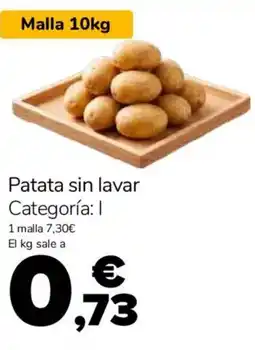 Supeco Patata sin lavar oferta