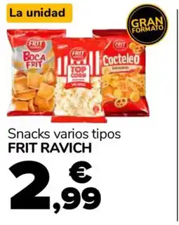 Supeco FRIT RAVICH Snacks varios tipos oferta