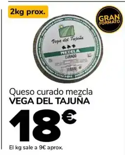 Supeco VEGA DEL TAJUÑA Queso curado mezcla oferta