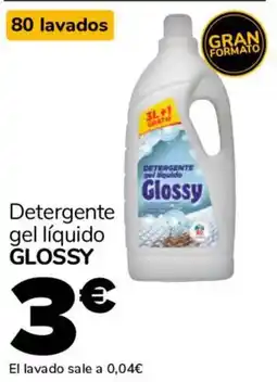 Supeco GLOSSY Detergente gel líquido oferta