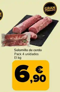 Supeco Solomillo de cerdo Pack 4 unidades oferta