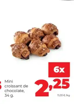 Alimerka Mini croissant de chocolate oferta