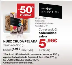 Supercor Nuez cruda pelada oferta