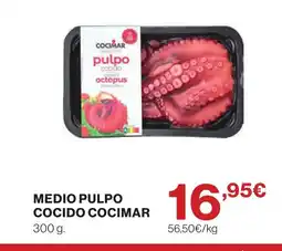Supercor COCIMAR Medio pulpo cocido oferta