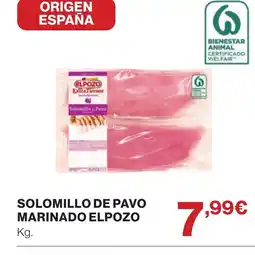 Supercor ELPOZO Solomillo de pavo marinado oferta