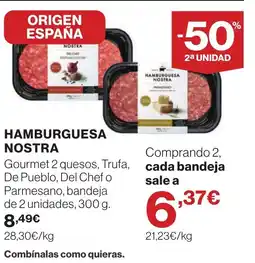 Supercor Hamburguesa nostra oferta