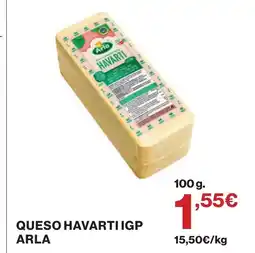 Supercor ARLA Queso havarti igp oferta