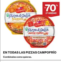 Supercor En todas las pizzas campofrío oferta