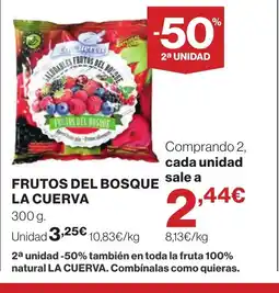 Supercor LA CUERVA Frutos del bosque oferta