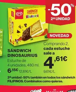 Supercor Sandwich dinosaurius oferta