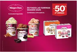 Supercor HÄAGEN-DAZS En todas las tarrinas oferta