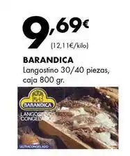 Supermercados Lupa Langostino caja oferta