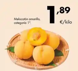 Supermercados Lupa Melocoton amarillo oferta