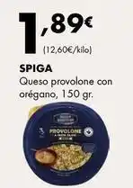 Supermercados Lupa Spiga - queso provolone con oregano oferta