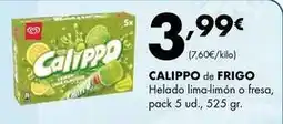 Supermercados Lupa Frigo - callipo oferta