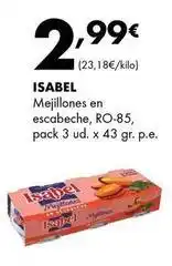 Supermercados Lupa Isabel - mejillones en escabeche oferta