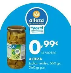 Supermercados Lupa Alteza - judias verdes oferta