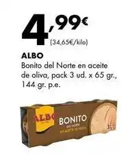 Supermercados Lupa Albo - bonito del norte en aceite de oliva oferta