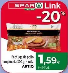 Spar La Palma Artic - pechuga de pollo empanada oferta