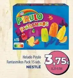 Spar La Palma Nestlé - helado pirulo fantasmikos oferta