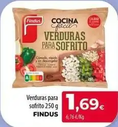 Spar La Palma Findus - verduras para sofrito oferta