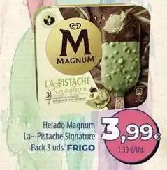 Spar La Palma Frigo - helado magnum la-pistache signature oferta