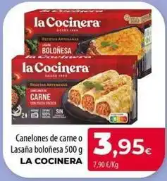 Spar La Palma La cocinera - canelones de carne o lasana bolonesa oferta