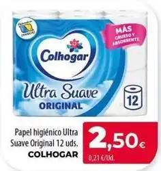 Spar La Palma Colhogar - papel higiénico ultra suave original oferta