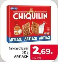 Spar La Palma Artiach - galletas chiquilin oferta