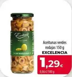 Spar La Palma Excelencia - aceitunas verdes rodajas oferta