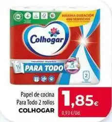 Spar La Palma Colhogar - papel de cocina para todo 2 rollos oferta