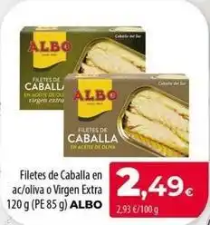 Spar La Palma Albo - filetes de caballa en aceite de oliva oferta