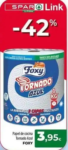 Spar La Palma Foxy - papel de cocina tonno azul oferta