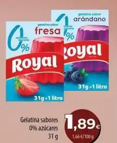 Spar La Palma Royal - gelatina sabores 0% azucares oferta