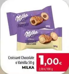 Spar La Palma Milka - croissant chocolate o vainilla oferta