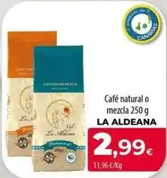 Spar La Palma La aldeana - café natural o mezcla oferta