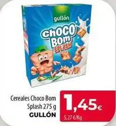 Spar La Palma Gullón - cereales choco bom splash oferta