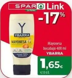 Spar La Palma Ybarra - mayonesa bocabajo oferta