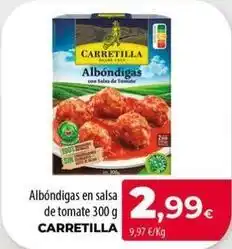 Spar La Palma Carretilla - albondigas en salsa de tomate oferta