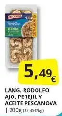 Supermercados MAS Pescanova - ajo, perejil y aceite oferta