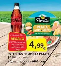 Supermercados MAS Coca-cola - es flo ens completa patata oferta