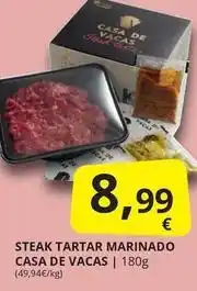 Supermercados MAS Steak tartar marinado oferta