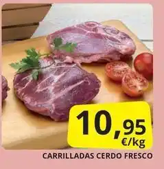 Supermercados MAS Carrilladas cerdo fresco oferta