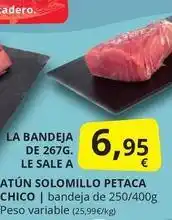 Supermercados MAS Atun solomillo chico oferta