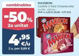 La Sirena Maxibon - cookie o red cheesecake oferta