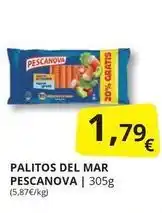 Supermercados MAS Pescanova - palitos del mar oferta