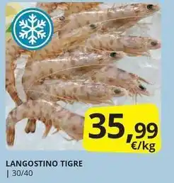 Supermercados MAS Langostino tigre oferta